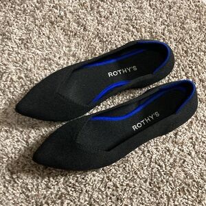 Rothys The Point Black Ballet Flats
